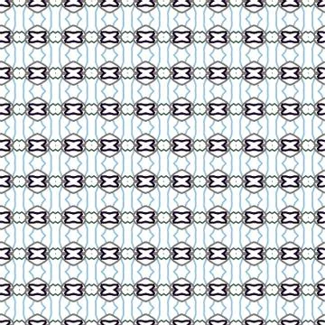 Seamless geometric ornamental vector pattern. Abstract background Stock Illustration