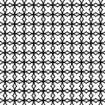 Seamless geometric ornamental vector pattern. Abstract background Stock Illustration