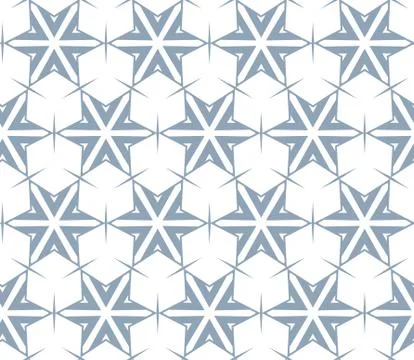Seamless geometric ornamental vector pattern. Abstract background Stock Illustration