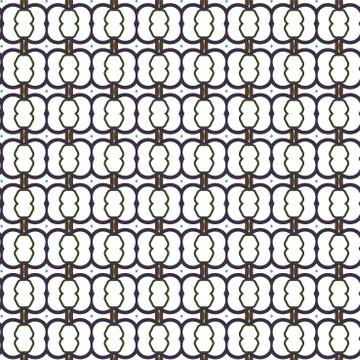 Seamless geometric ornamental vector pattern. Abstract background Illustrazione stock