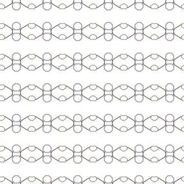 Seamless geometric ornamental vector pattern. Abstract background Illustrazione stock