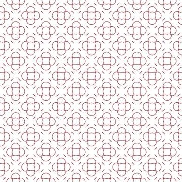 Seamless geometric ornamental vector pattern. Abstract background Stock Illustration