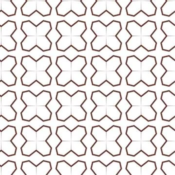 Seamless geometric ornamental vector pattern. Abstract background イラスト素材