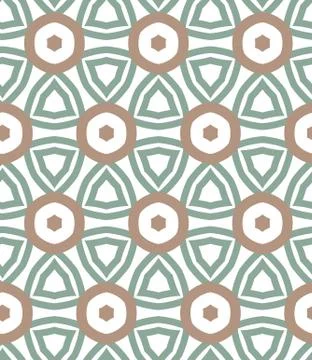 Seamless geometric ornamental vector pattern. Abstract background Illustrazione stock