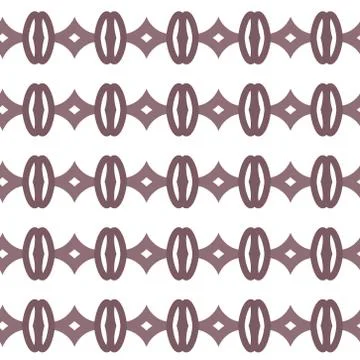 Seamless geometric ornamental vector pattern. Abstract background Stock Illustration