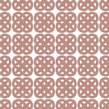 Seamless geometric ornamental vector pattern. Abstract background Stock Illustration