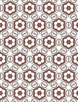 Seamless geometric ornamental vector pattern. Abstract background Illustrazione stock