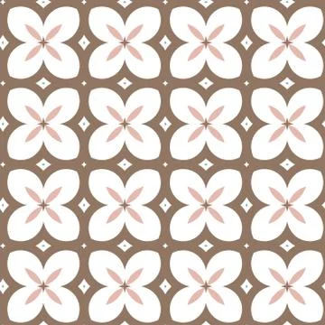 Seamless geometric ornamental vector pattern. Abstract background Illustrazione stock