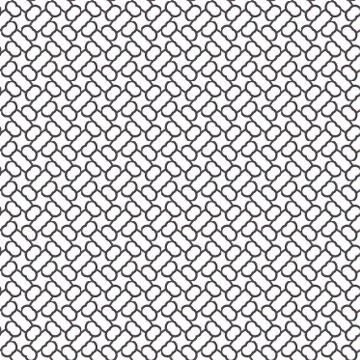 Seamless geometric ornamental vector pattern. Abstract background Stock Illustration