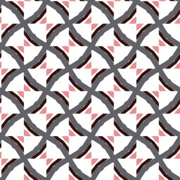 Seamless geometric ornamental vector pattern. Abstract background Illustrazione stock