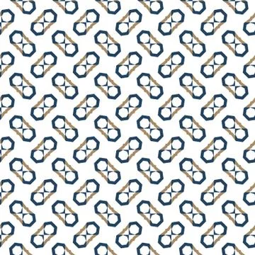 Seamless geometric ornamental vector pattern. Abstract background Stock Illustration