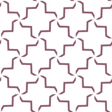 Seamless geometric ornamental vector pattern. Abstract background Stock Illustration