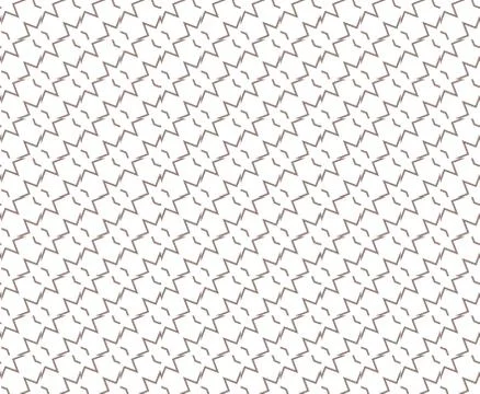 Seamless geometric ornamental vector pattern. Abstract background Stock Illustration