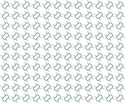 Seamless geometric ornamental vector pattern. Abstract background Stock Illustration