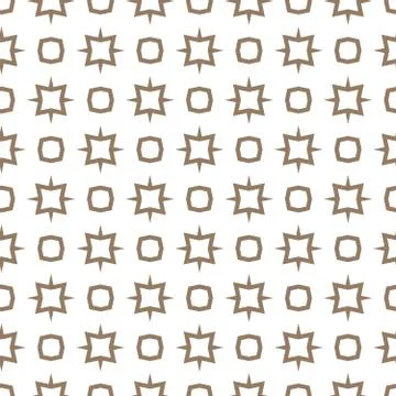 Seamless geometric ornamental vector pattern. Abstract background Stock Illustration