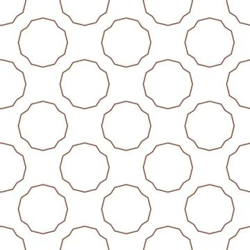 Seamless geometric ornamental vector pattern. Abstract background Illustrazione stock