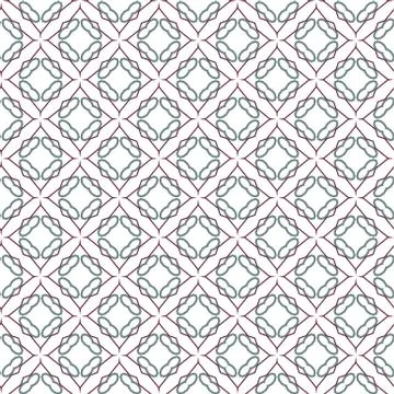 Seamless geometric ornamental vector pattern. Abstract background Stock Illustration