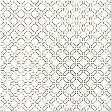 Seamless geometric ornamental vector pattern. Abstract background Stock Illustration