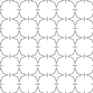 Seamless geometric ornamental vector pattern. Abstract background Stock Illustration