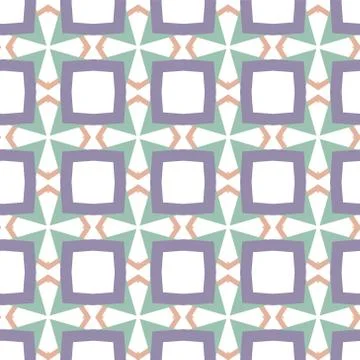 Seamless geometric ornamental vector pattern. Abstract background Illustrazione stock
