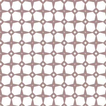 Seamless geometric ornamental vector pattern. Abstract background Stock Illustration