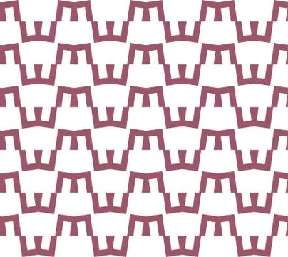 Seamless geometric ornamental vector pattern. Abstract background Illustrazione stock