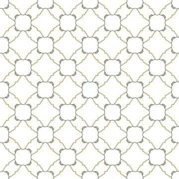 Seamless geometric ornamental vector pattern. Abstract background Stock Illustration