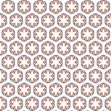 Seamless geometric ornamental vector pattern. Abstract background Stock Illustration