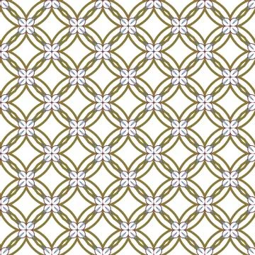 Seamless geometric ornamental vector pattern. Abstract background Stock Illustration