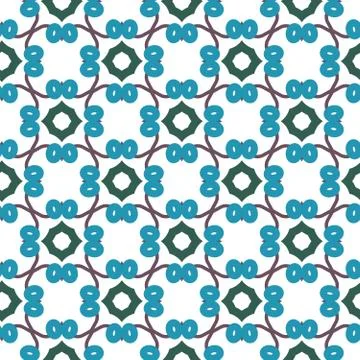 Seamless geometric ornamental vector pattern. Abstract background Illustrazione stock