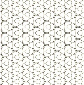 Seamless geometric ornamental vector pattern. Abstract background イラスト素材