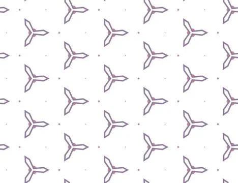 Seamless geometric ornamental vector pattern. Abstract background Stock Illustration