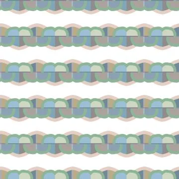 Seamless geometric ornamental vector pattern. Abstract background Stock Illustration