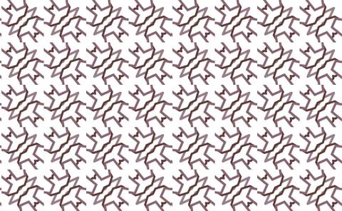 Seamless geometric ornamental vector pattern. Abstract background Stock Illustration