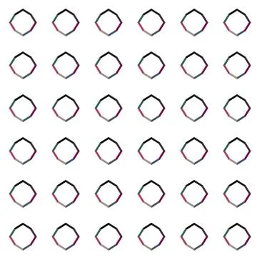 Seamless geometric ornamental vector pattern. Abstract background Stock Illustration