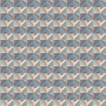 Seamless geometric ornamental vector pattern. Abstract background Stock Illustration