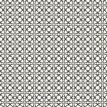 Seamless geometric ornamental vector pattern. Abstract background Illustrazione stock