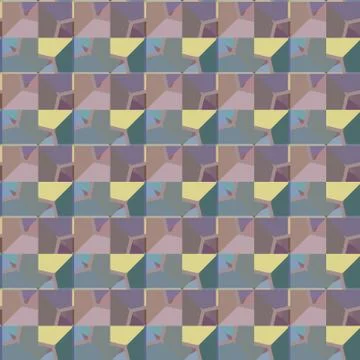 Seamless geometric ornamental vector pattern. Abstract background Stock Illustration