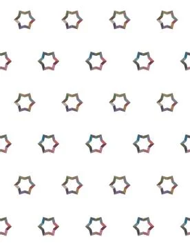 Seamless geometric ornamental vector pattern. Abstract background Illustrazione stock