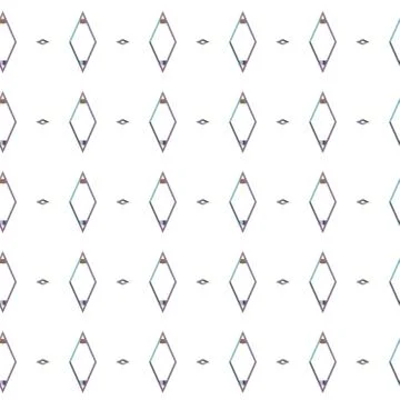 Seamless geometric ornamental vector pattern. Abstract background イラスト素材