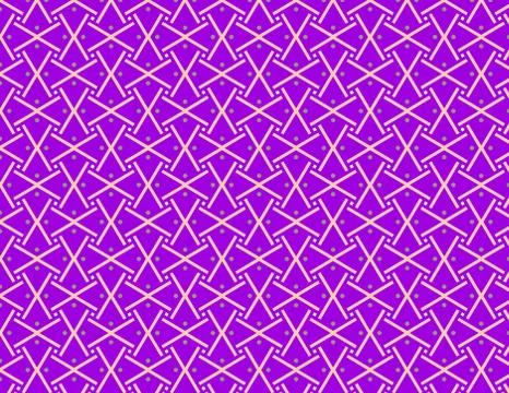 Seamless geometric ornamental vector pattern. Classic Abstract background Stock Illustration