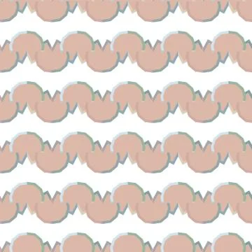 Seamless geometric ornamental vector pattern. Abstract background Stock Illustration