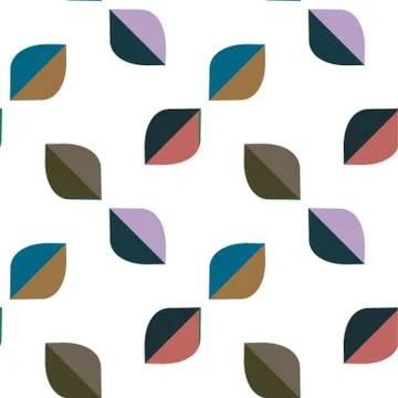 Seamless geometric ornamental vector pattern. Abstract background Illustrazione stock