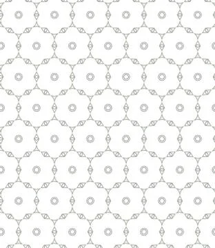 Seamless geometric ornamental vector pattern. Abstract background Stock Illustration