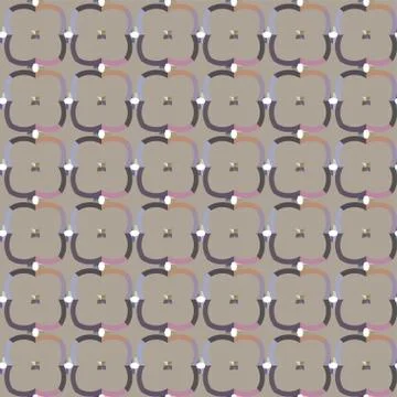 Seamless geometric ornamental vector pattern. Abstract background Illustrazione stock