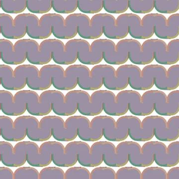 Seamless geometric ornamental vector pattern. Abstract background Stock Illustration