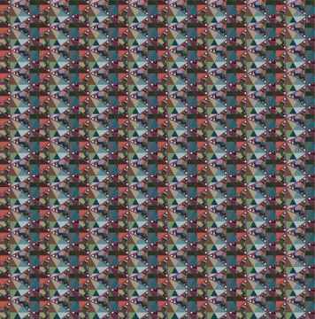 Seamless geometric ornamental vector pattern. Abstract background Illustrazione stock