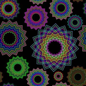 Seamless geometric pattern 2 seamless geometric pattern, abstract texture;... Stock Photos