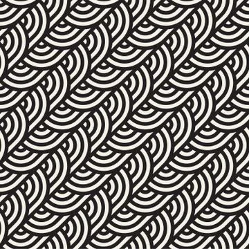 Seamless geometric pattern. Abstract stripy geometric background. Stylish v.. Stock Illustration