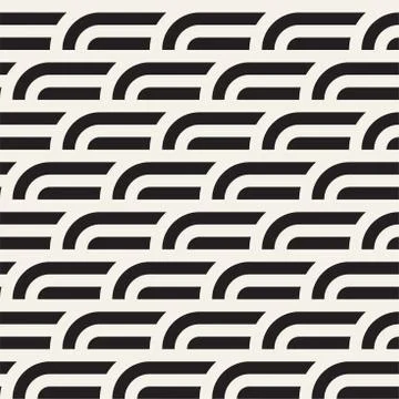 Seamless geometric pattern. Abstract stripy geometric background. Stylish v.. Illustrazione stock